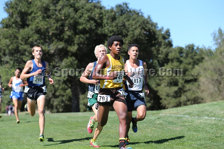 2015SIxcHSSeeded-137.JPG - 2015 Stanford Cross Country Invitational, September 26, Stanford Golf Course, Stanford, California.